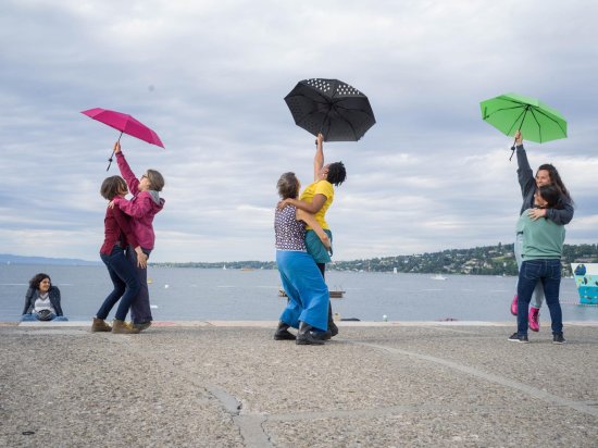 Image After the Rain: Between participatory dance and unveiling of rain tags