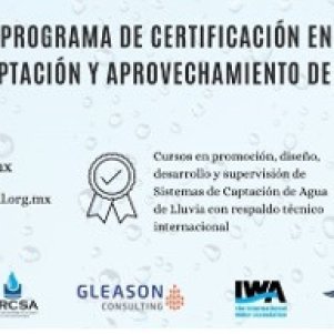 Figure 5 Certification program to accredit professionals in the collection and use of rainwater (Source AMSCALL 2023)