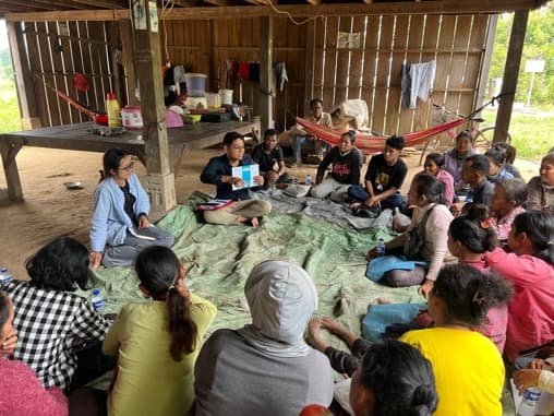 Rain community session in Cambodia focused on water management and local engagement
