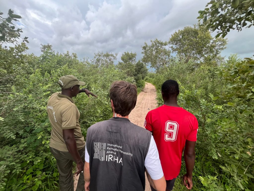 IRHA team during a field visit in Senegal